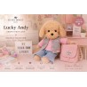 Malbuch und Aufkleber Lucky Doggy Urban Teddy LD6/125