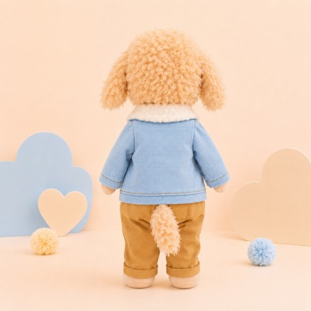 Lucky Doggy Lucky Andy Denim Style LD6/123 Plüschfigur mit Geschenkbox
