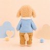 Lucky Doggy Lucky Andy Denim Style LD6/123 knuffel met geschenkdoos