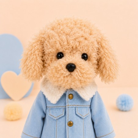 Lucky Doggy Lucky Andy Denim Style LD6/123 Plüschfigur mit Geschenkbox