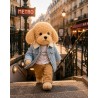 Lucky Doggy Lucky Andy Denim Style LD6/123 Plüschfigur mit Geschenkbox