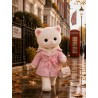 Lucky Doggy rosa Gürtelmantel Lavender Evening L116 für Plüsch
