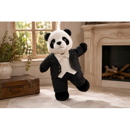Tenue de cérémonie Black Pie pour peluche – Réf. Y001