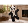 Elegant black and ivory tuxedo outfit for stuffing plush toys