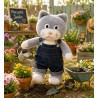 Denim Adventure Overalls Y003 blue denim outfit for plush toy