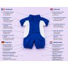 Aero Sport Jumpsuit Y270 blue plush toy outfit