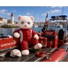Combinaison Rouge Aventure Y269 – Vêtement pour Peluche 40 cm