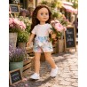 Lässiges Sommer-Outfit mit Kurzarmshirt