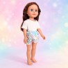 Lässiges Sommer-Outfit mit Kurzarmshirt