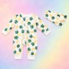 Schlafanzug Tropical Pineapple für 45 cm Puppe