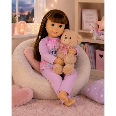 Pyjama Licorne Enchantée pour poupée 18 pouces 45 cm