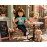 Hippo Love Outfit für 45 cm Puppe