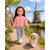 Cozy Pink Outfit für 45 cm Puppe