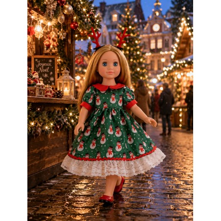 Enchanted Christmas Dress for 18 Inch (45 cm) Dolls
