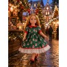 Weihnachtszauber Kleid für 45 cm Puppe
