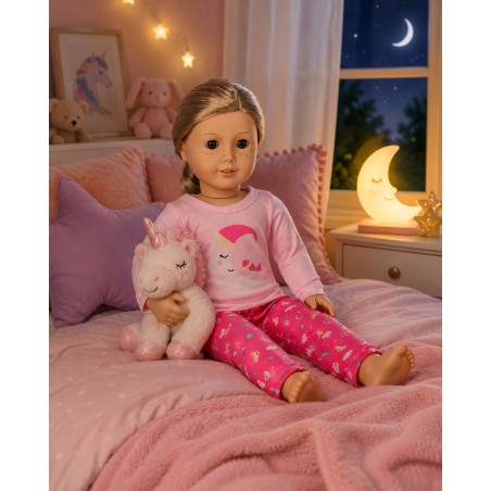 Pyjama Doux Rêves pour poupée 18 pouces (45 cm)