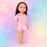 Sport Chic Rosa Set für 45 cm Puppe