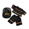 Tenue de Pompier noir  - la tenue idéale pour les peluches personnalisées ! ,  40 cm  - La tenue idé
